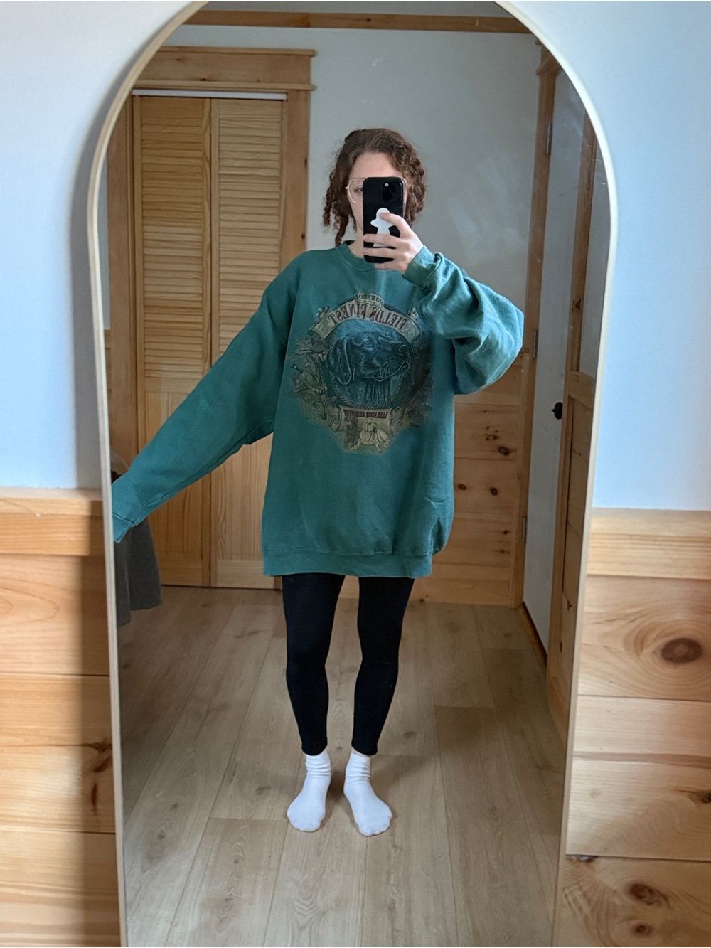 Vintage Snowshoe Thompson Sweatshirt - Forrest Green